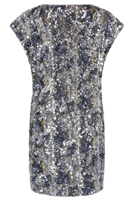 BILAZ CAMO SEQUIN DRESSES SILVER 4