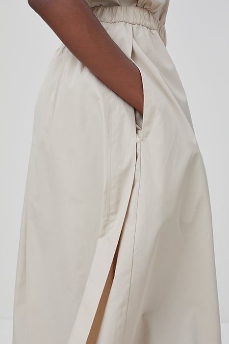 WOMEN SIDE SPLIT CULOTTE GRAIN BEIGE 6