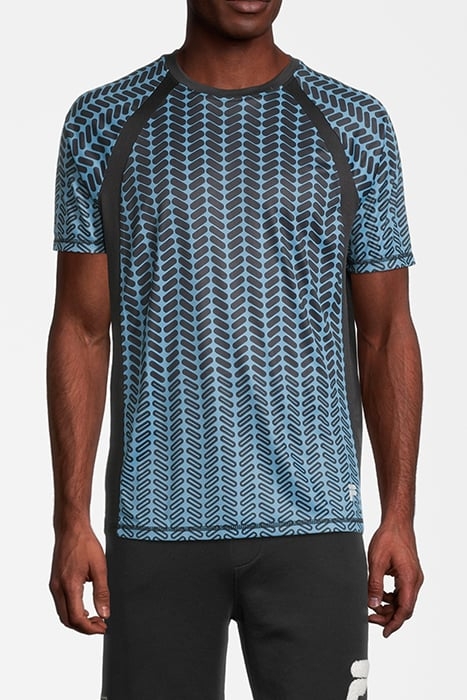 RADVILLE RAGLAN TEE ADRIATIC BLUE FADE AOP 2