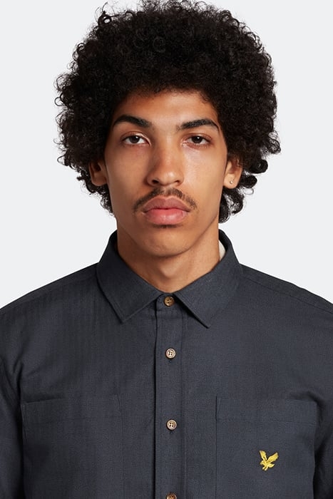 MELTON SHIRT Z271 DARK NAVY 4