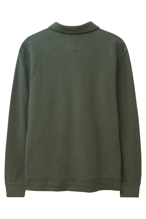 ILLSTON HERRINGBONE SWEAT DARK GREEN 6
