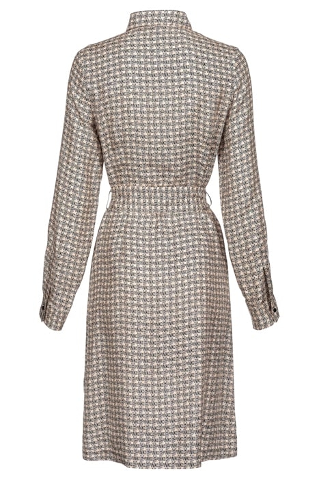 ALICIA 15 ABITO TWILL STAMPA P BLACK/NUDE 6