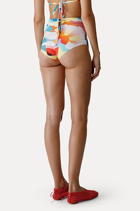 "UP ABOVE IN THE SKY" PRINT STRETCH CULOTTE MORNING 2