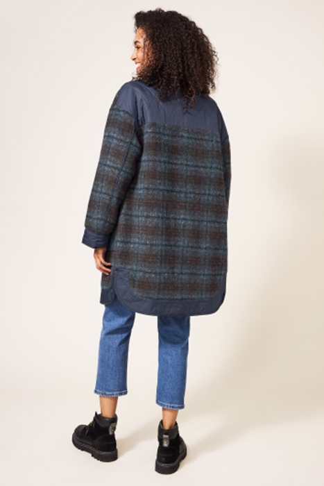 MAGGIE REVERSIBLE COAT NAVY 2