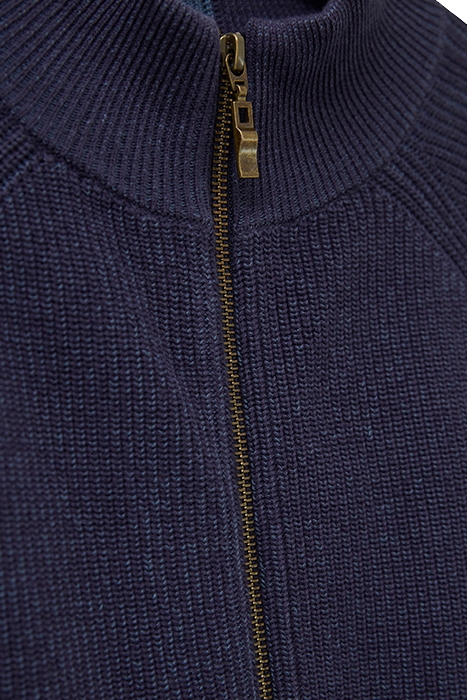 PENTIRE ZIP THROUGH DARK NAVY 4