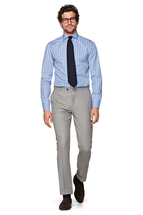 BLUE STRIPED SHIRT 2