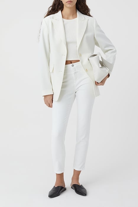 WOMEN SKINNY PUSHER JEANS WHITE 5