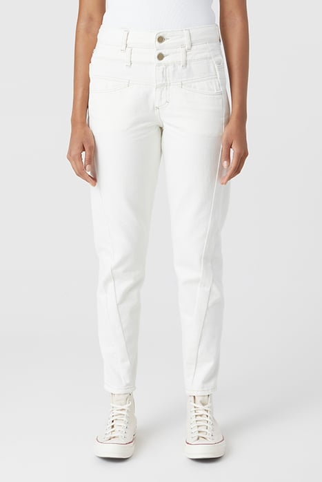 WOMEN CURVED-X JEANS CREME 1