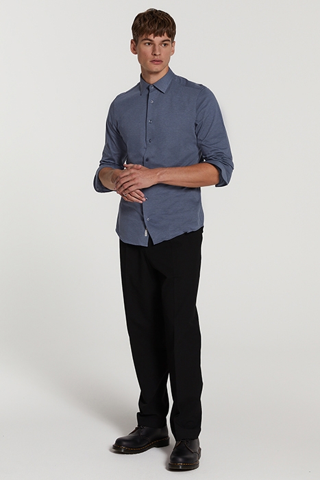 MEN PIQUE SHIRT PABLO DENIM GREY 4