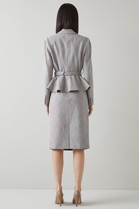 MAREN MIDI SKIRT CREAM CHECK 2