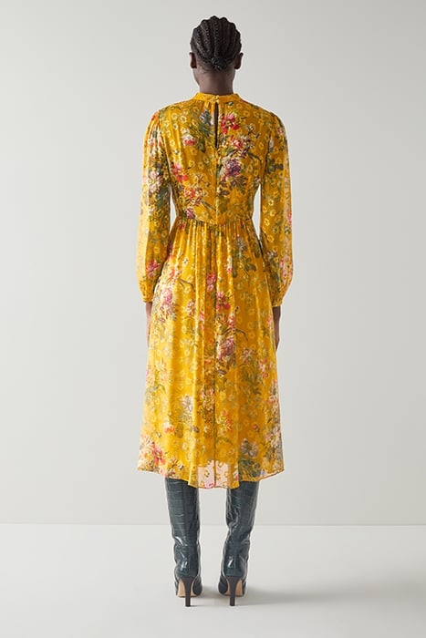 LEANDRA MIDI DRESS MULTICOLOR 2