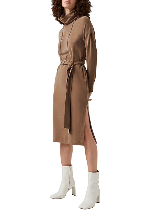RENJI MODAL DRESSES CAMEL 3