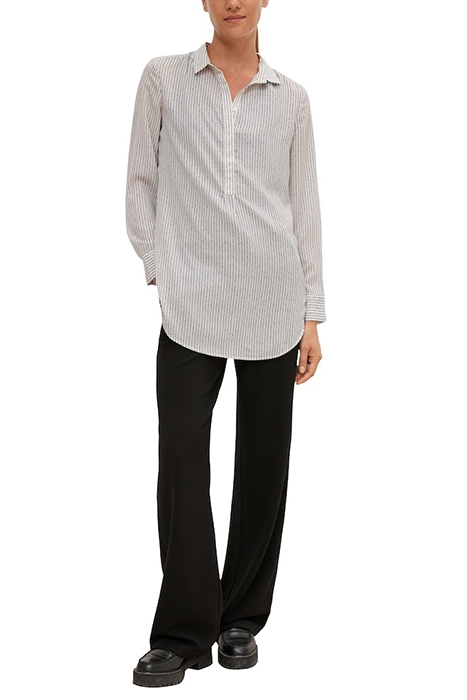 CHIFFON BLOUSE WHITE AOP 3