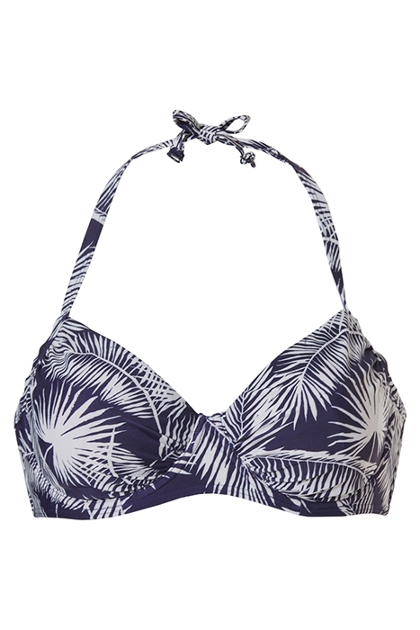 SW BRA UNDERW. COVERING BODEE PALM LEAF NOCTURNAL BLUE 7