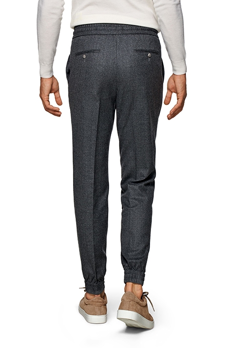 MID GREY DRAWSTRING AMES TROUSERS 2