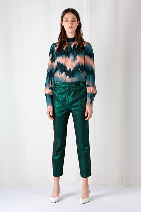 DISCO TROUSER JADE GLITTER 1