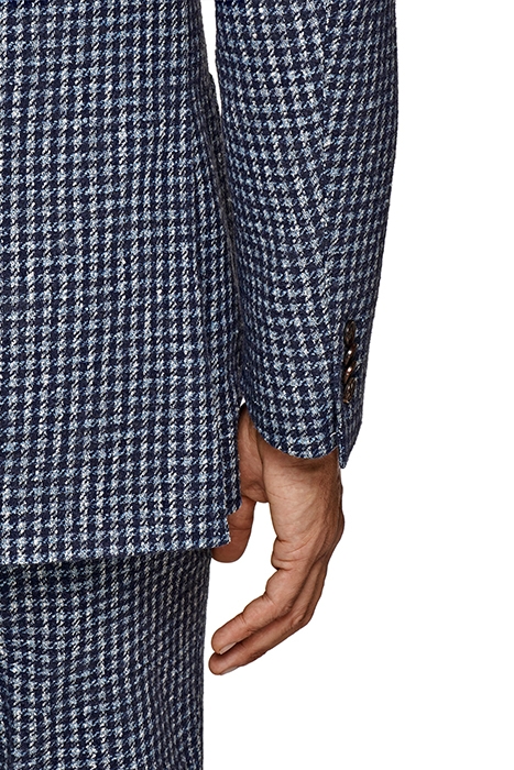MID BLUE HOUNDSTOOTH HAVANA SUIT 7
