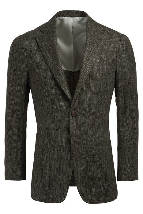 GREEN HERRINGBONE HAVANA BLAZER 4