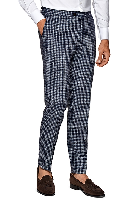 MID BLUE HOUNDSTOOTH HAVANA SUIT 4