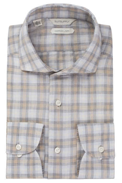 LIGHT GREY CASUAL SHIRTS 2