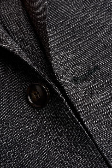 DARK GREY CHECKED HAVANA BLAZER 3