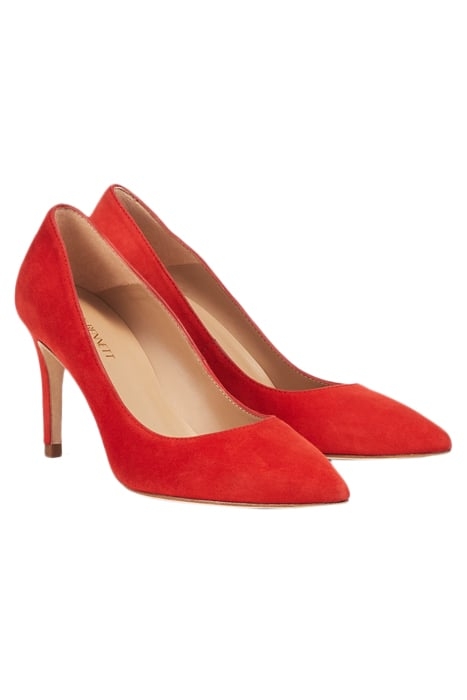 FLORET COURT HEEL SCARLET 2