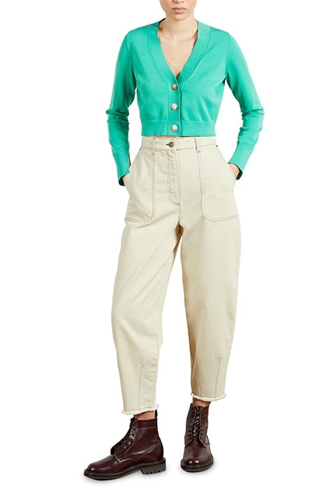 LNDSEND BALLON LEG JEAN ECRU 3