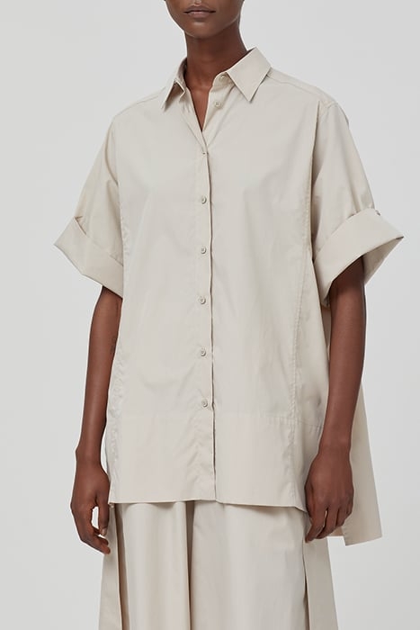 SHORT SLEEVE SHIRT GRAIN BEIGE 1