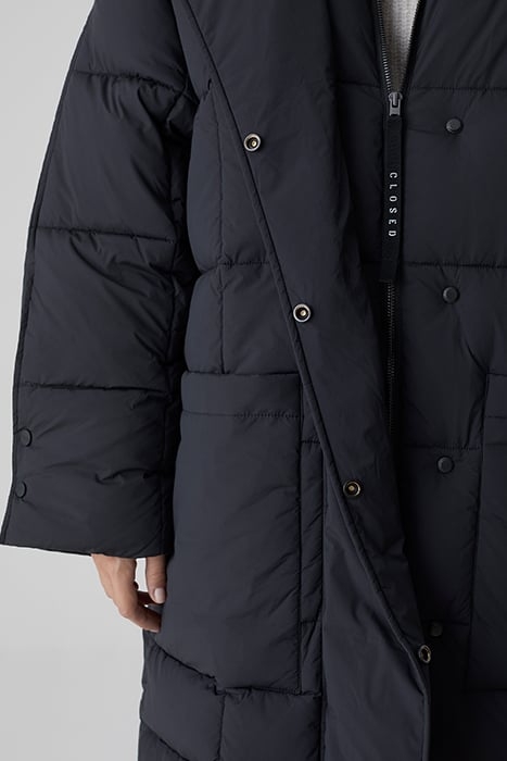 QUILTED COAT BLACK 3
