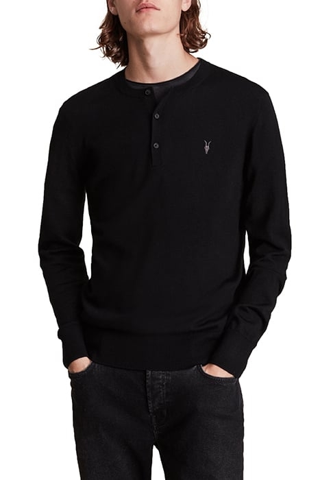 MODE MERINO LS HENLE BLACK 1
