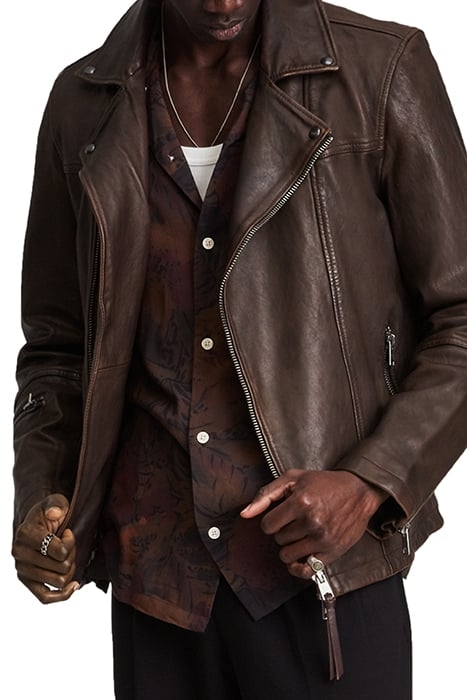 HERON BIKER CHARRED RED 3