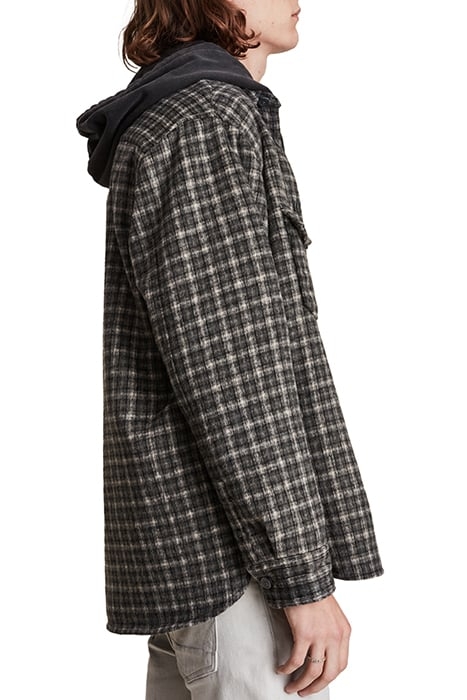 GUERRA LS SHIRT JET BLACK/GREY 2