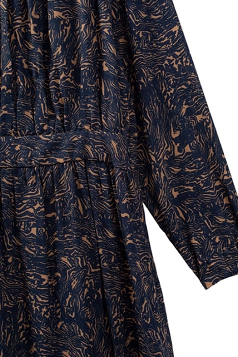 LONG DRESS WITH HIGH NECK AND PRETTY PRINT 7