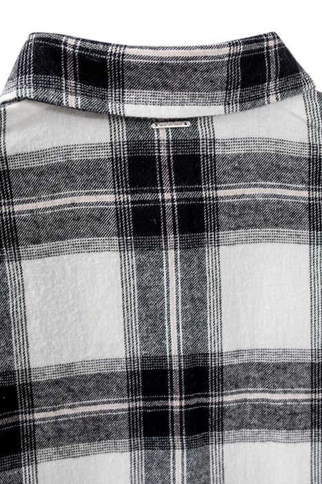 GIRLS’ OFF-WHITE SHIRT WITH BLACK CHECKS OFF-WHITE 5