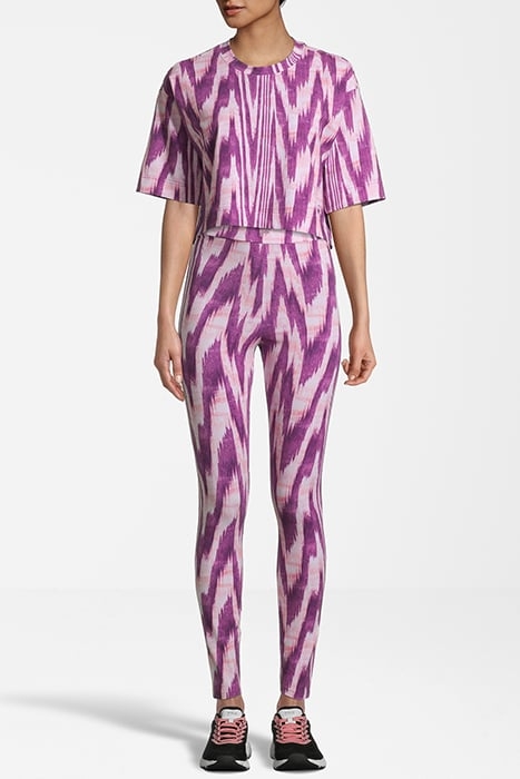 CALLA HEIGH WAIST LEGGINGS PURPLE ABSTRACT ETNO AOP 4