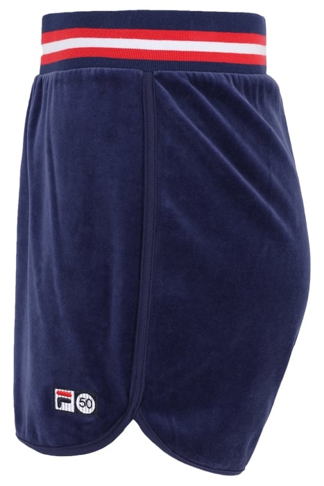 ZELL HIGH WAIST SHORTS MEDIEVAL BLUE 3