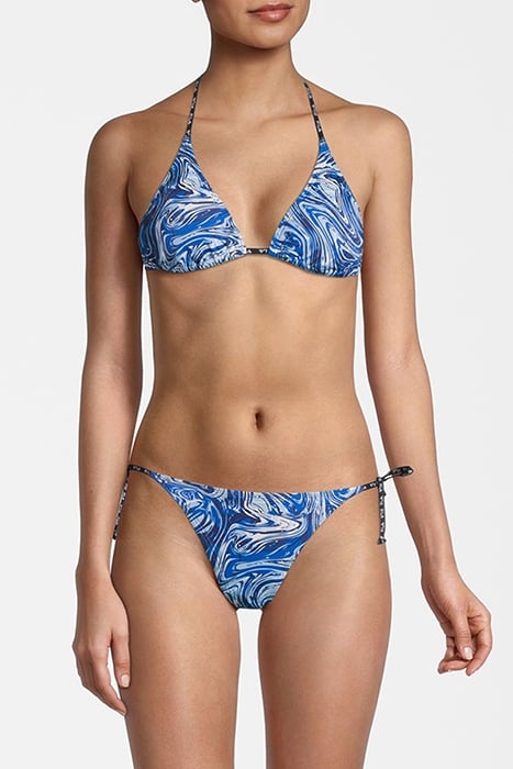 SIBU AOP TRIANGLE BIKINI BLUE ACRYLIC AOP 2