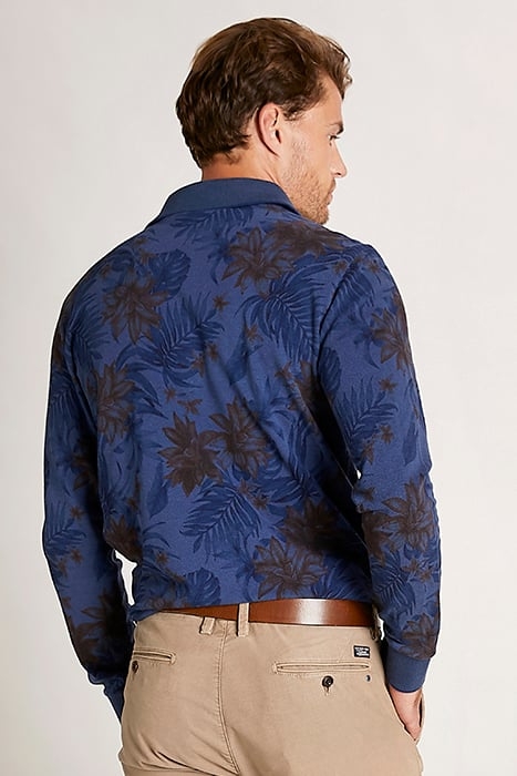 OXF AOP CF OXFORD PIQ LS BLUE 3