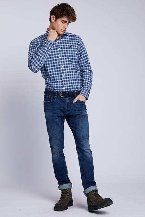 CF LS CAPRI CLR SHIRT BLUE 4