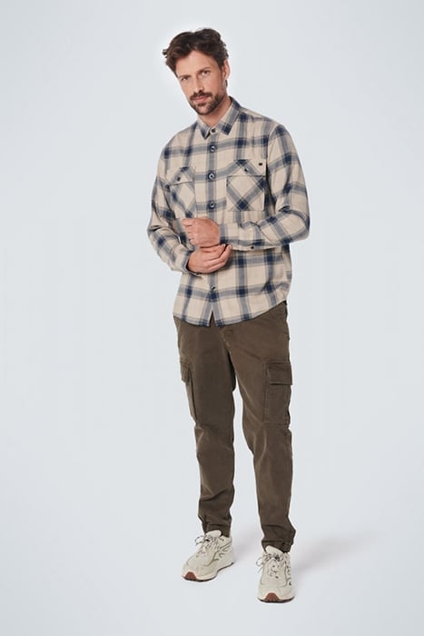 SHIRT CHECK SAND 4