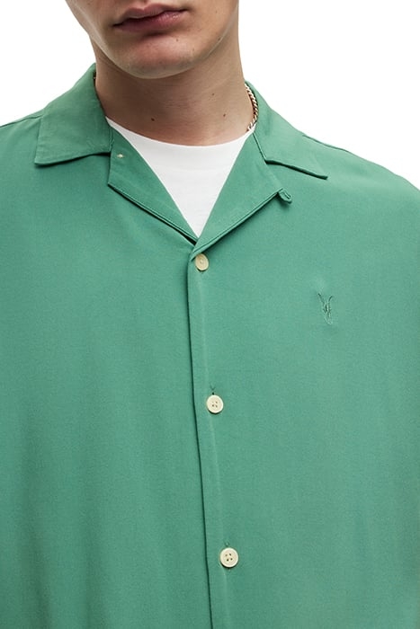 VENICE SS SHIRT DARK THYME GREEN 5