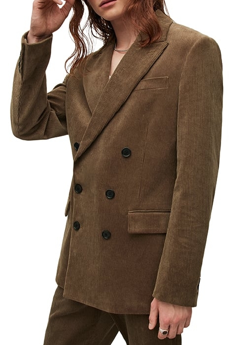 BUSCO BLAZER WORN BROWN 1