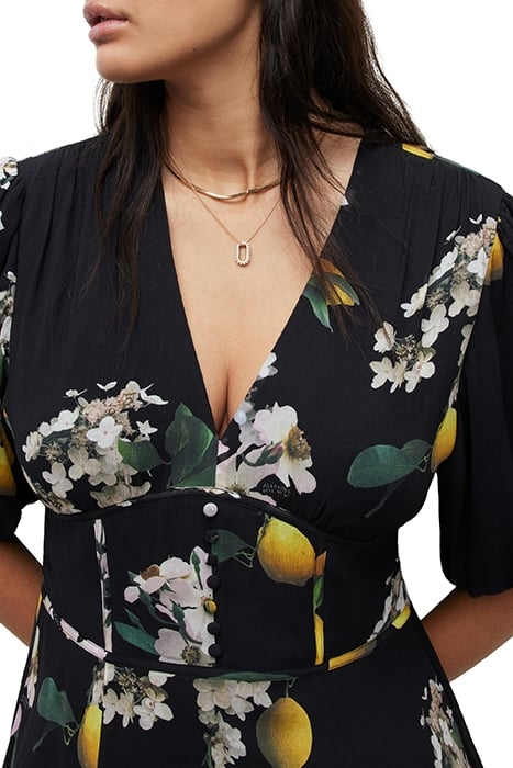 ASPEN EUGENIA DRESS BLACK 6