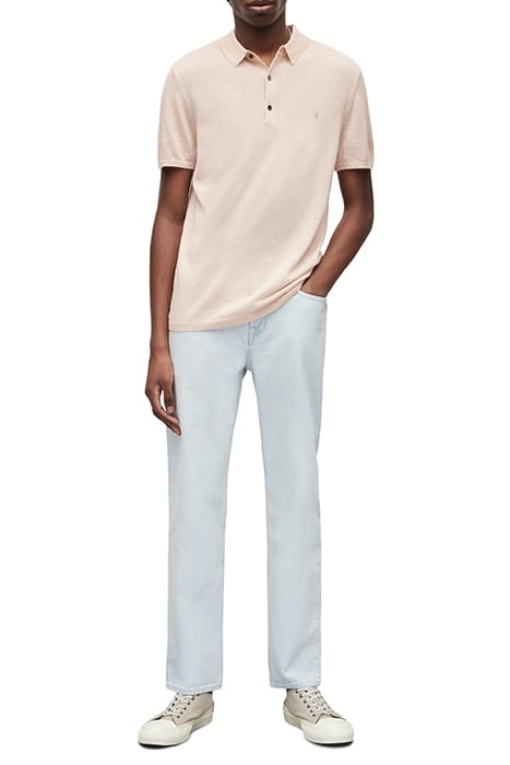 MODE MERINO SS POLO BISCUIT TAUPE MARL 3