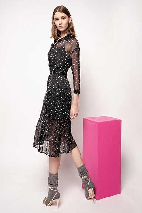 MURGESE 1 ABITO CREPONNE ST. P BLACK/WHITE 2