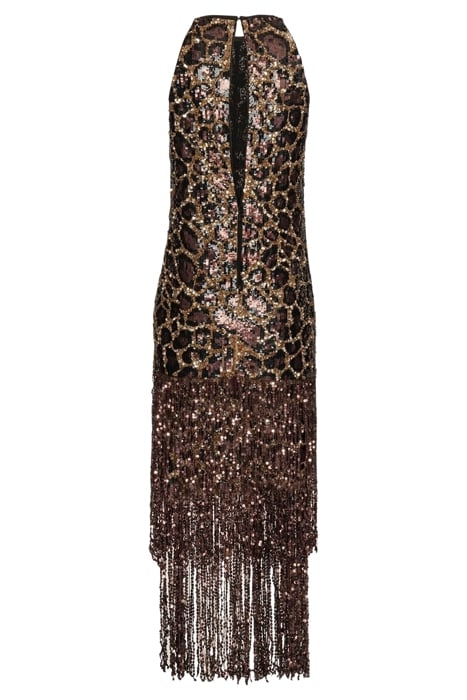 AROMATICO ABITO PAILLETTES MAC MULTI BEIGE/BLACK 7