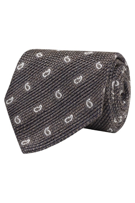 BROWN PAISLEY TIE 1