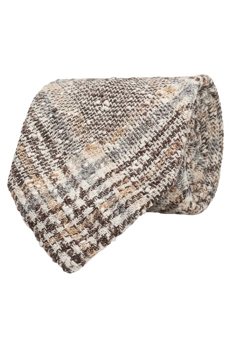 YELLOW CHECKED TIE 1