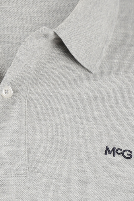 L/S POLO MEDIUM GREY MELANGE 3