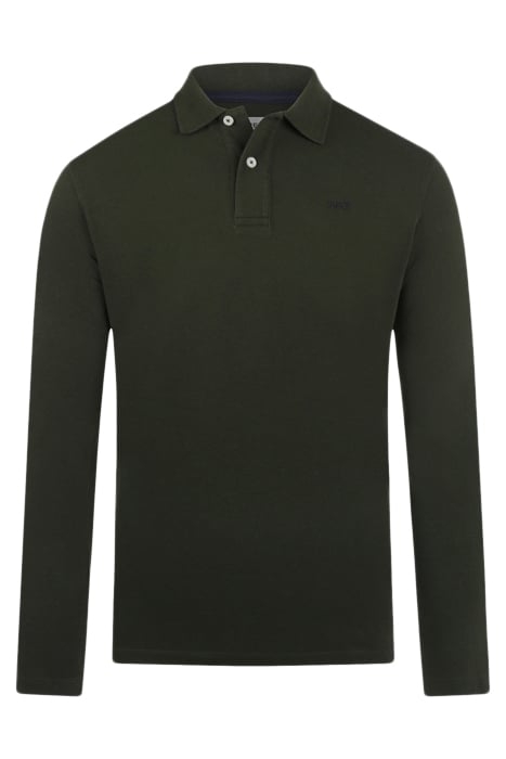 L/S POLO PINE GREEN 1